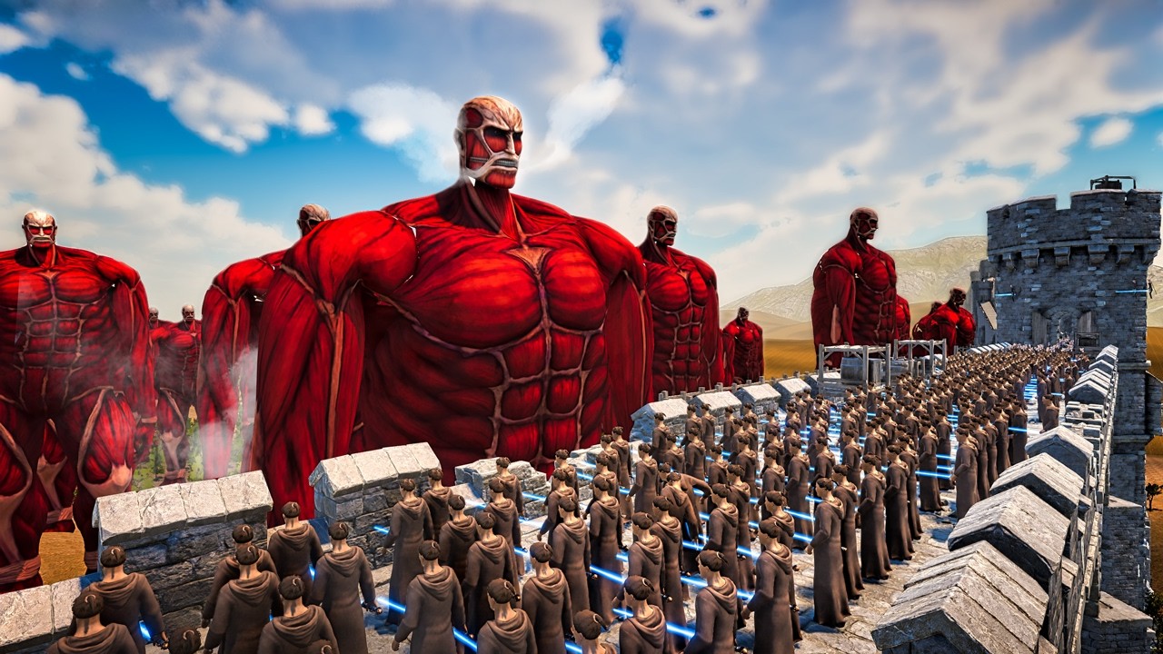 One Punch Man & Jedi Team Up Against Titans & Zombies! - Ultimate Epic Battle Simulator 2 UEBS 2