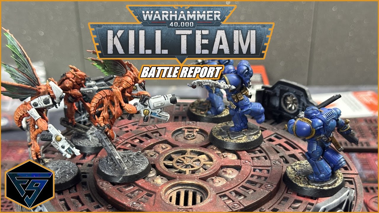 Vespid Stingwings VS Angels of Death - Kill Team Battle Report