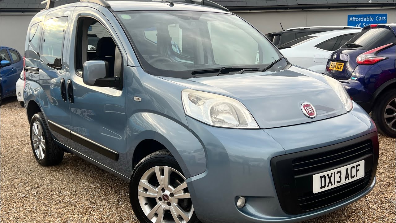 Fiat Qubo WAV Multipurpose - Very Low Mileage - DX13 ACF