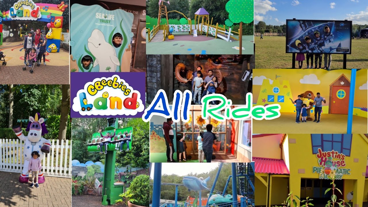 Cbeebies Land all Rides 2022||Cbeebies land Alton Towers Resort||Cbeebies land Rides & attractions