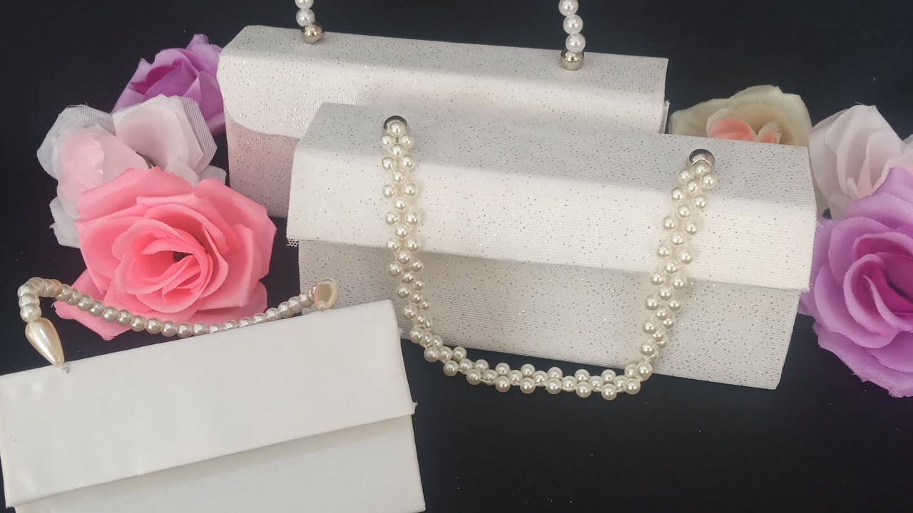 Bolsas de Festa de Caixa de Leite   Passo a Passo 👛👛👛❤