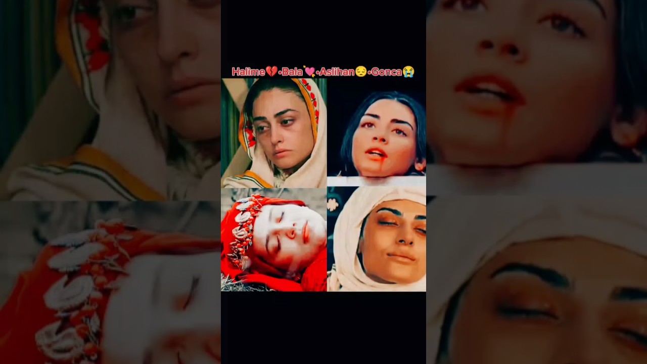 Death 💀 Scenes #Bala💔 Halime 💔 Aslıhan 💘 Gonca 😔
