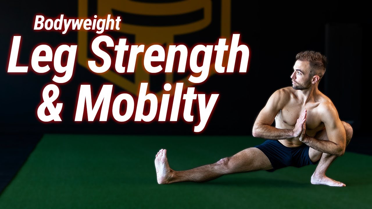 30 Minute Bodyweight Leg Strength and Mobility Workout (Follow Along)