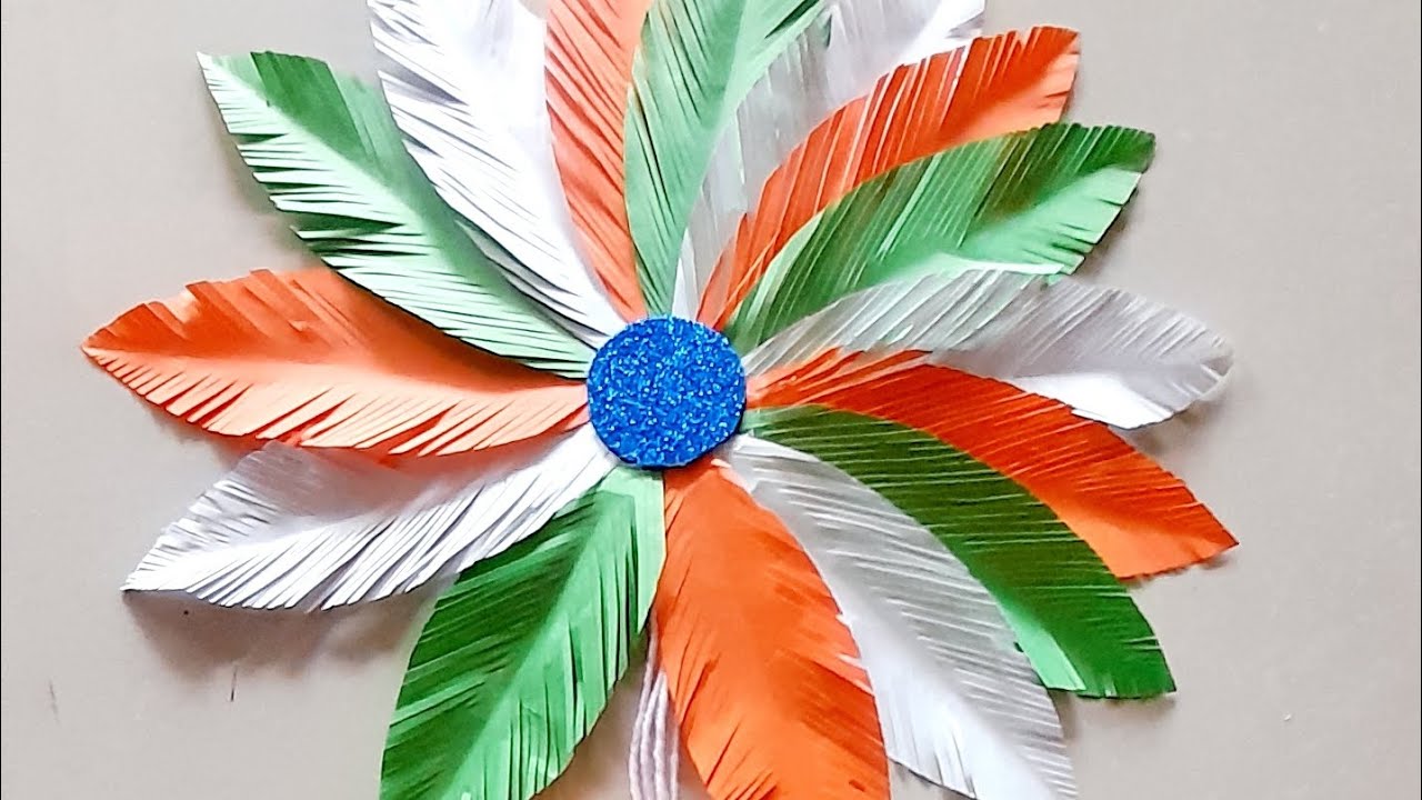 Easy DIY Tricolour 🇮🇳 PaperCraft for Republic Day 2026#RepublicDay#PaperCraft #JaiHind #TricolorArt.