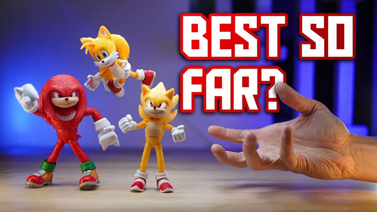 Are Knuckles and Super Sonic the best Sonic Figures So far?? - Shooting & Reviewing