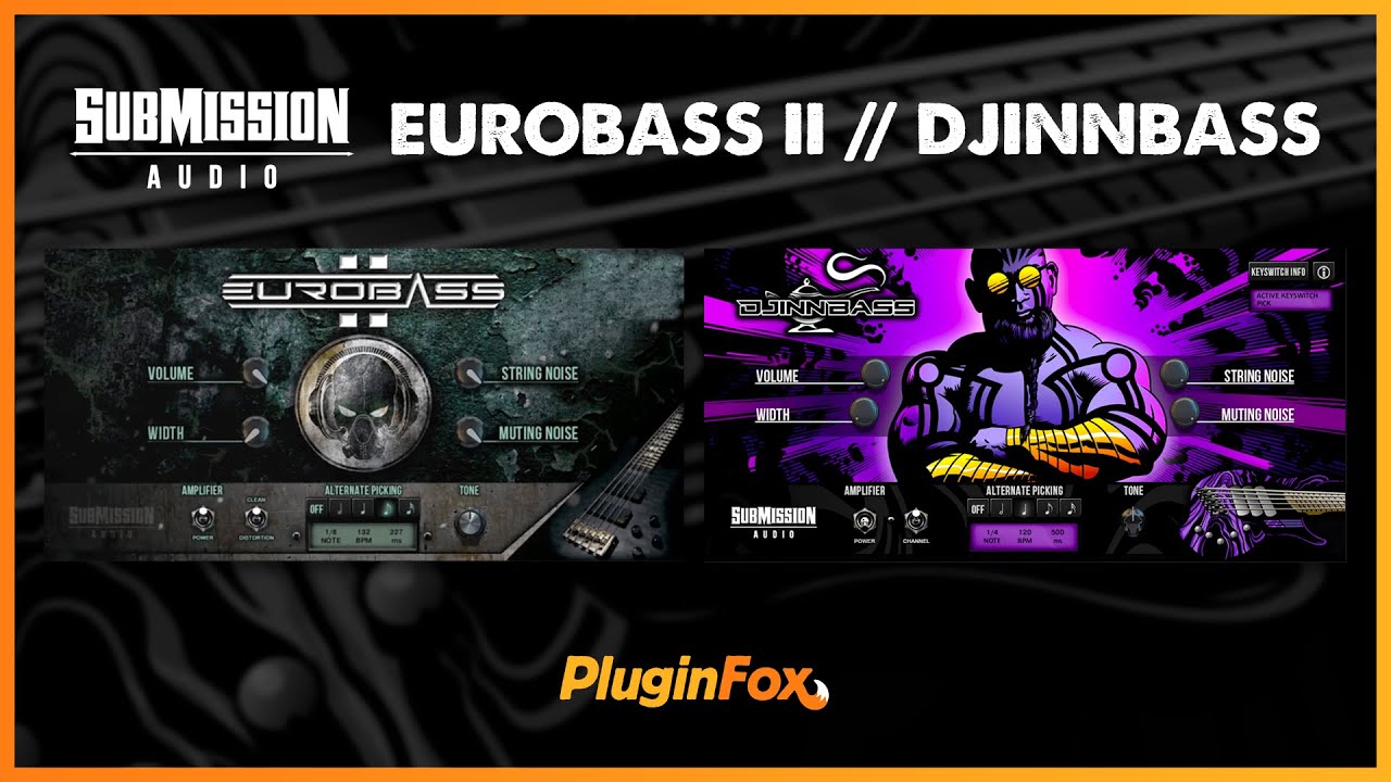 SubMission Audio EuroBass II & DjinnBass Demo • PluginFox