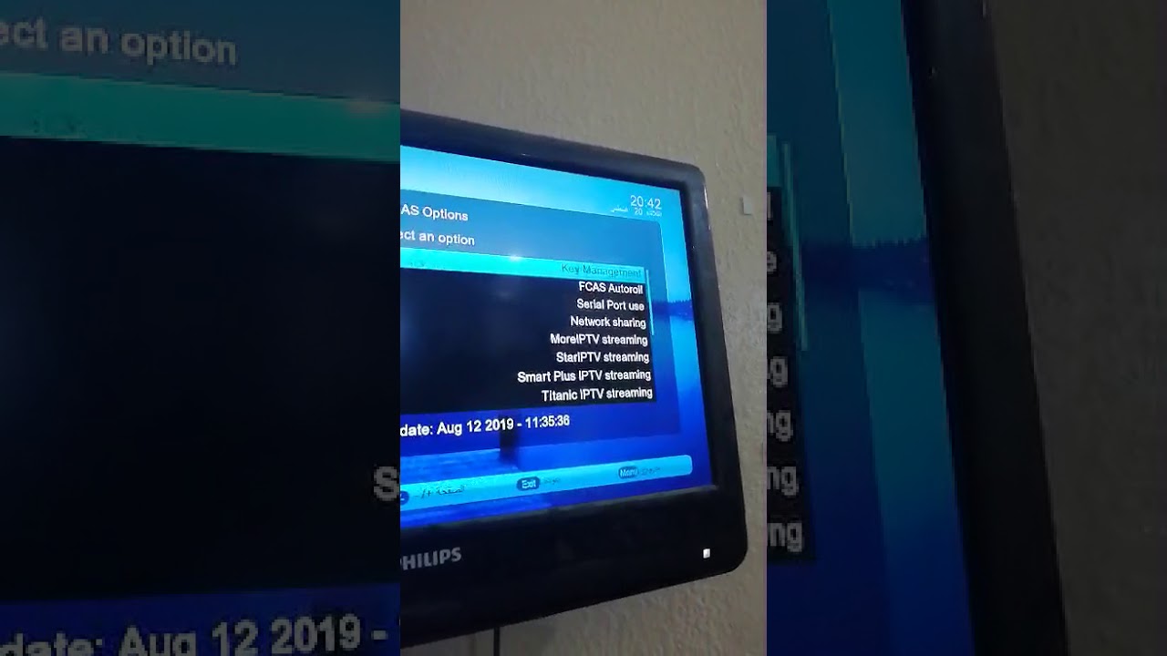 Comment ins&eacute;rer le code amrt iptv sur les receveurs moresat