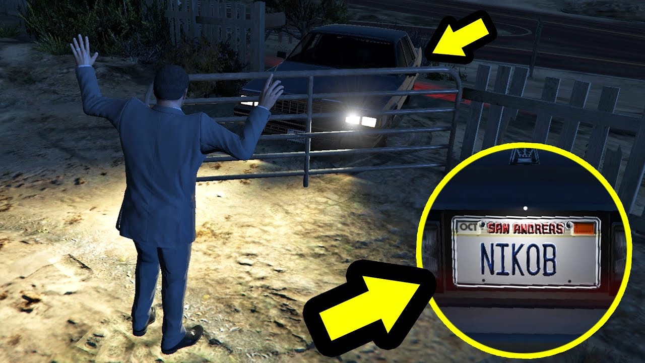 شبح نيكو موجود وسيارته تحركت لوحدها وحاولت قتلي في جي تي أي 5 | GTA V Niko Bellic's Car Ghost