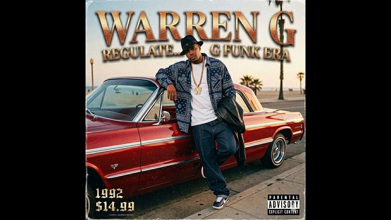 Late Night Cruise 🌙 Warren G Style G-Funk Mix | Smooth Rap & Soulful Hooks