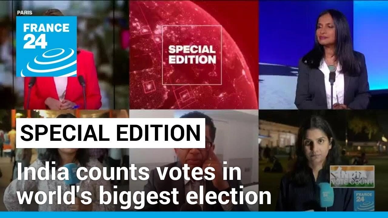 REPLAY - Special edition: India counts votes in world's biggest election • FRANCE 24 English