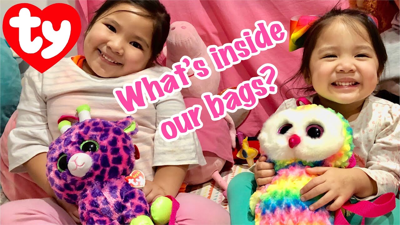 WHAT'S INSIDE OUR BAGS | TY GEAR BACKPACKS