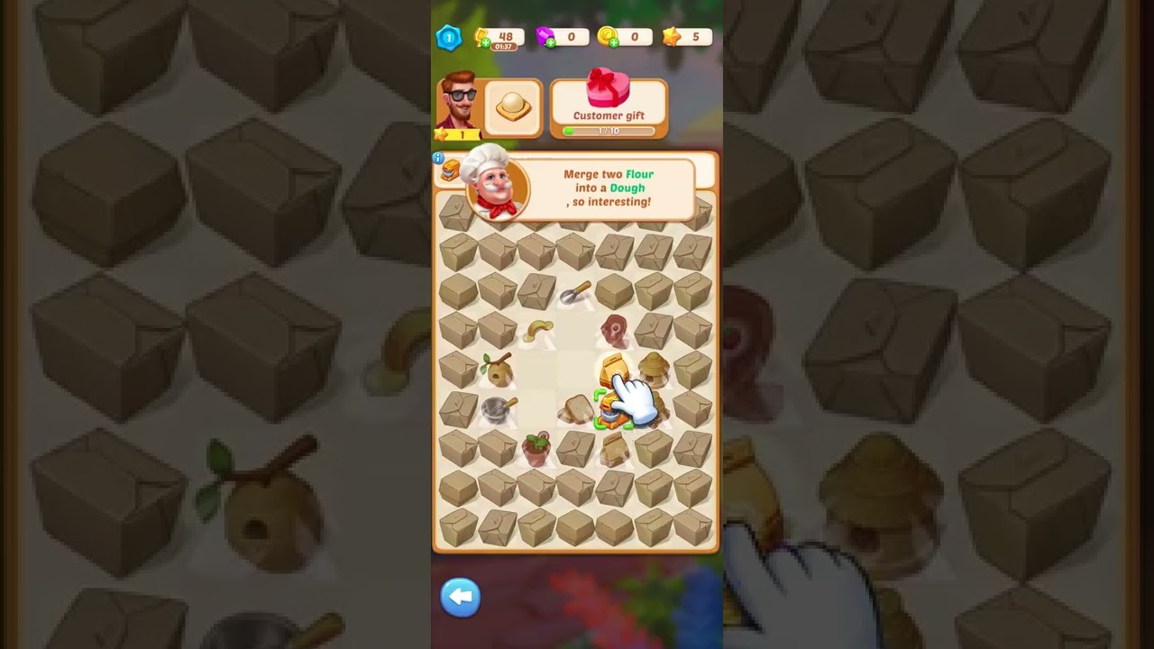Happy Merge Cafe Gameplay | iOS, Android, Casual Game