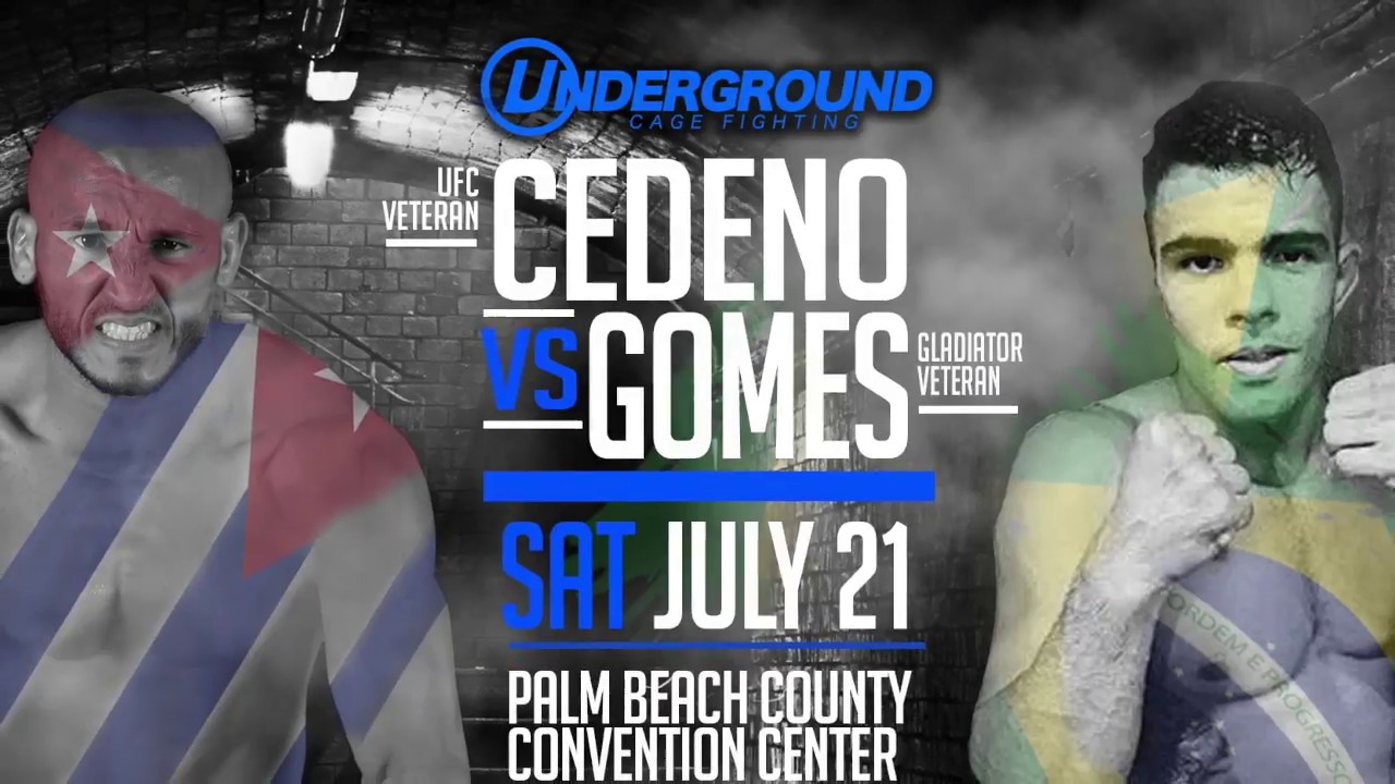 underground cage fighting - July 21, 2018 Palm Beach County Florida