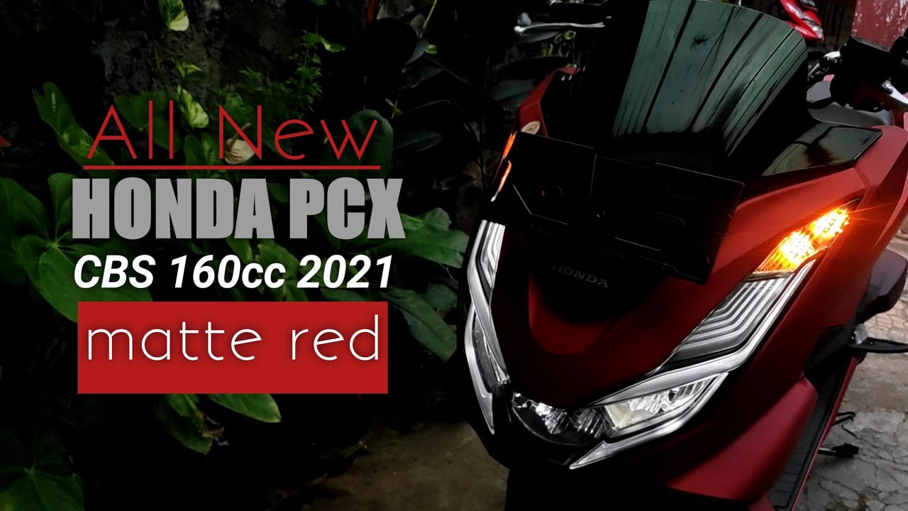 Review AllNew Honda PCX CBS 160 Matte Red