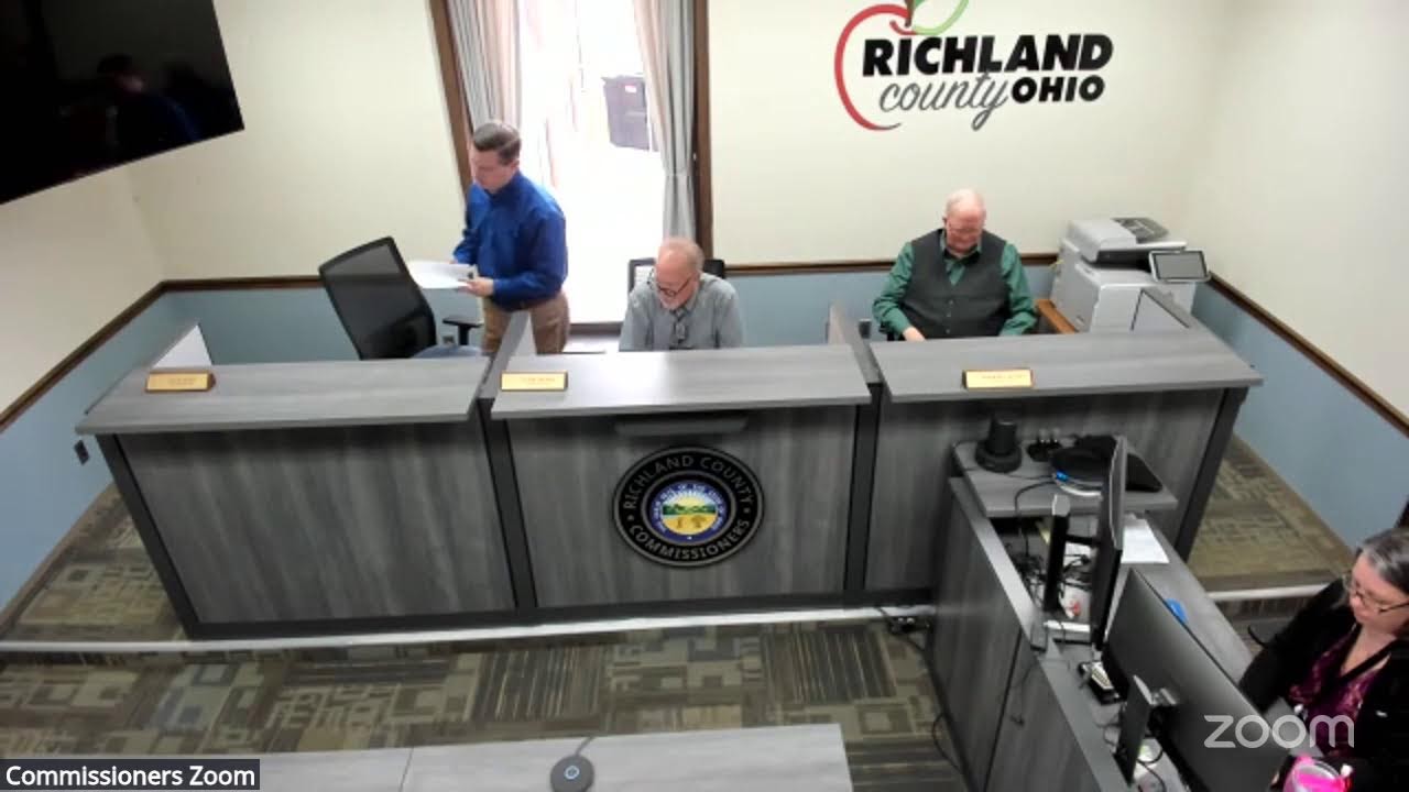 Commissioners Zoom's Meeting