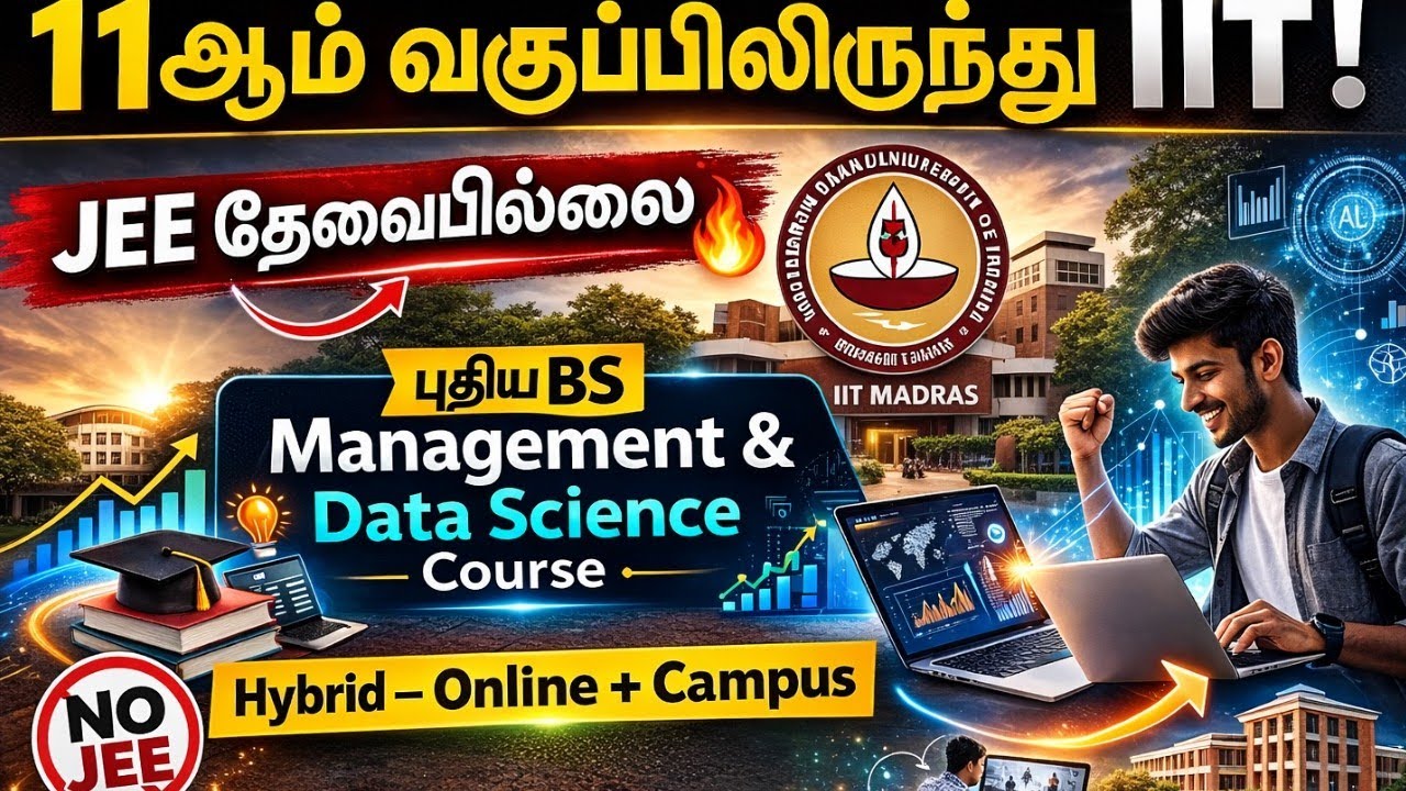 IIT Madras New BS in Management & Data Science 2026 🔥 | High Salary Career Guide