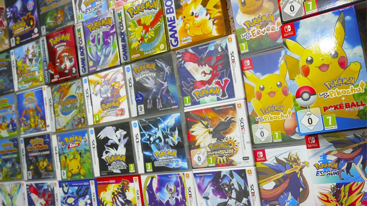 TODOS MIS JUEGOS DE POKÉMON 🏆