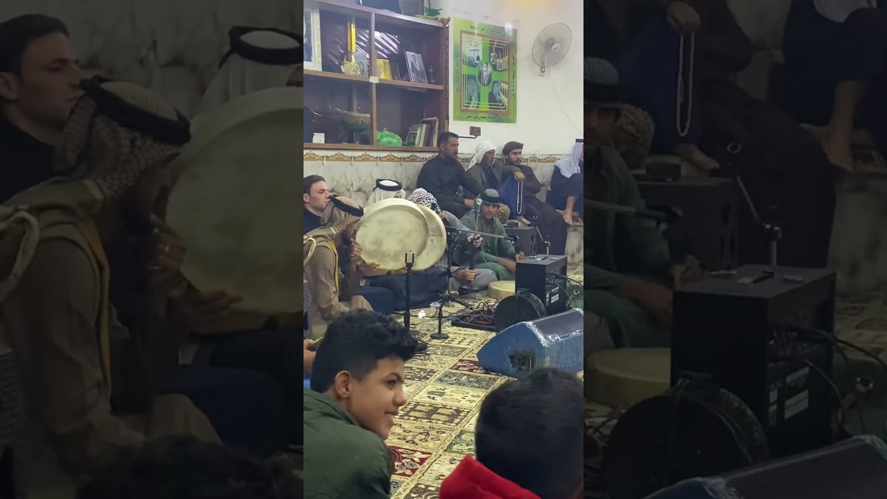 المداح احمد العزي في تكية السيد مذري النعيمي ♥️