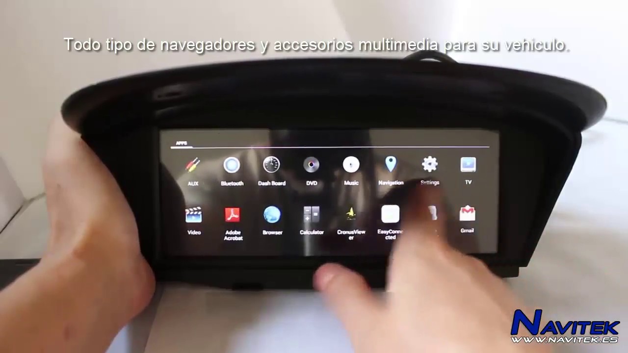 Radio GPS NT-8806GB para BMW Series 3, 5 y 6