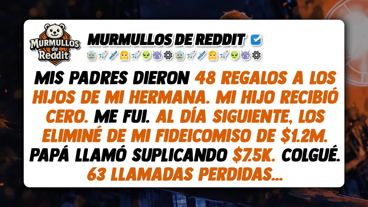 Mis padres vieron a los hijos de mi hermana abrir 48 regalos caros mientras mi hijo estaba sentado..