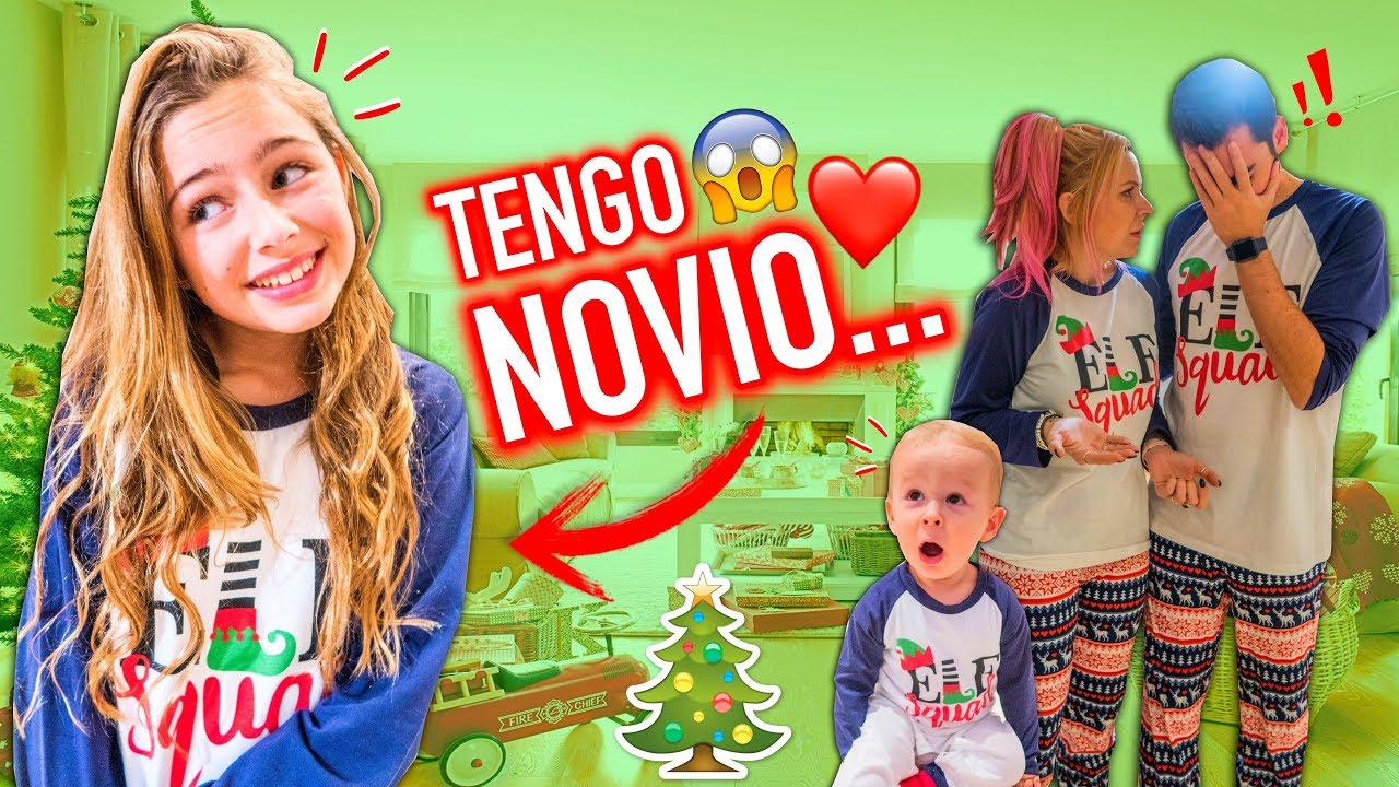 ¡TENGO NOVIO!  🙊Y LO INVITO a casa POR NAVIDAD 🎄BROMA ÉPICA a mis PAPÁS 🤣 -  NAVIDAD 2018