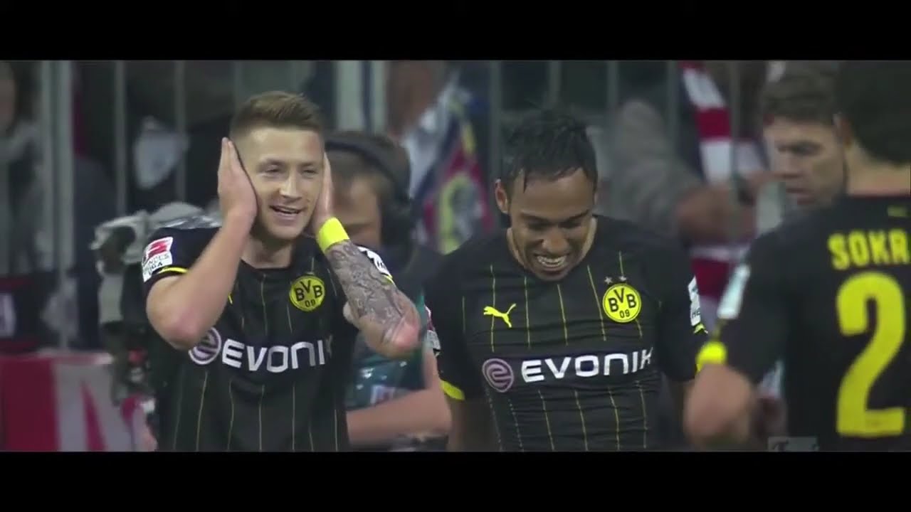 Marco Reus Vs Robert Lewandowski Bayern Munich Vs BVB 11 1 2014 Der Klassieker HD