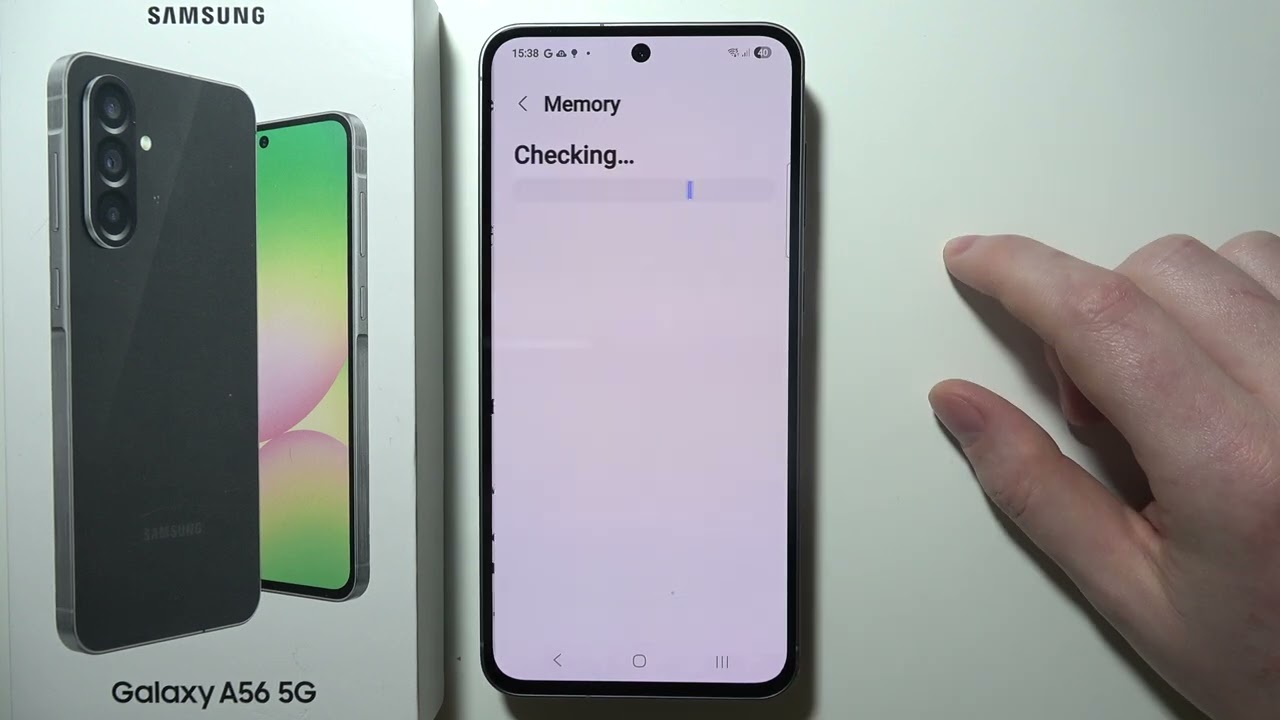 SAMSUNG Galaxy A56 5G: How to Check RAM Usage