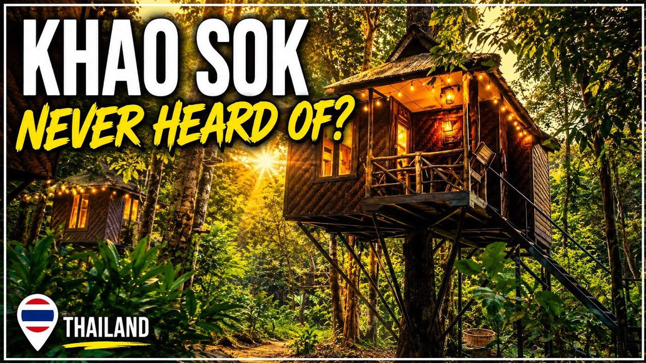 Khao Sok: The MOST MAGICAL Village You've Never Heard Of