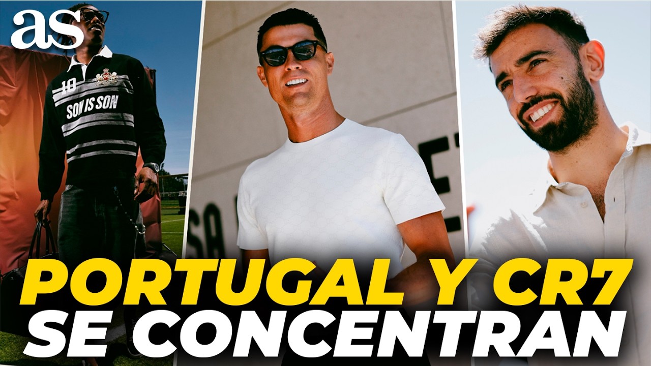 🚨 CRISTIANO RONALDO lidera Portugal | concentraci&oacute;n rumbo al Mundial 2026