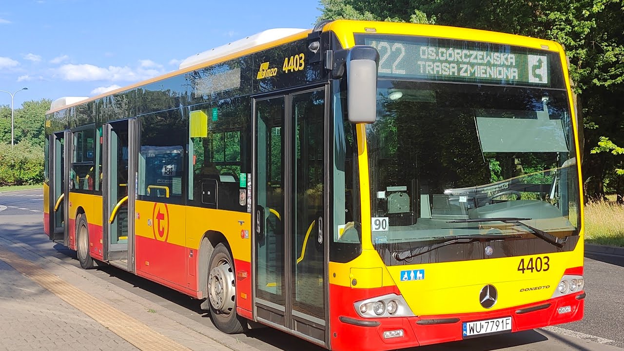 Linia 122 - Mercedes Conecto #4403 ( MZA Warszawa )