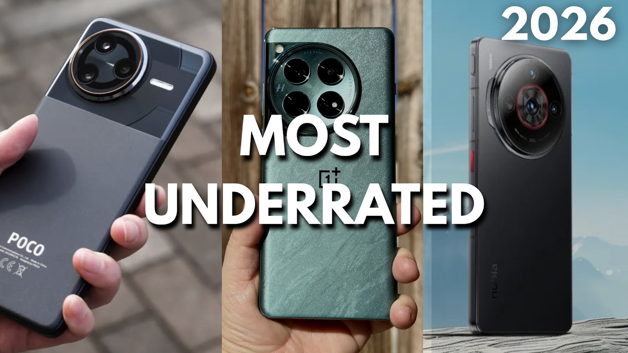These 3 Insanely Overlook Phones in 2026 You NEED to Know About (16GB RAM, Great Power & Low Price)