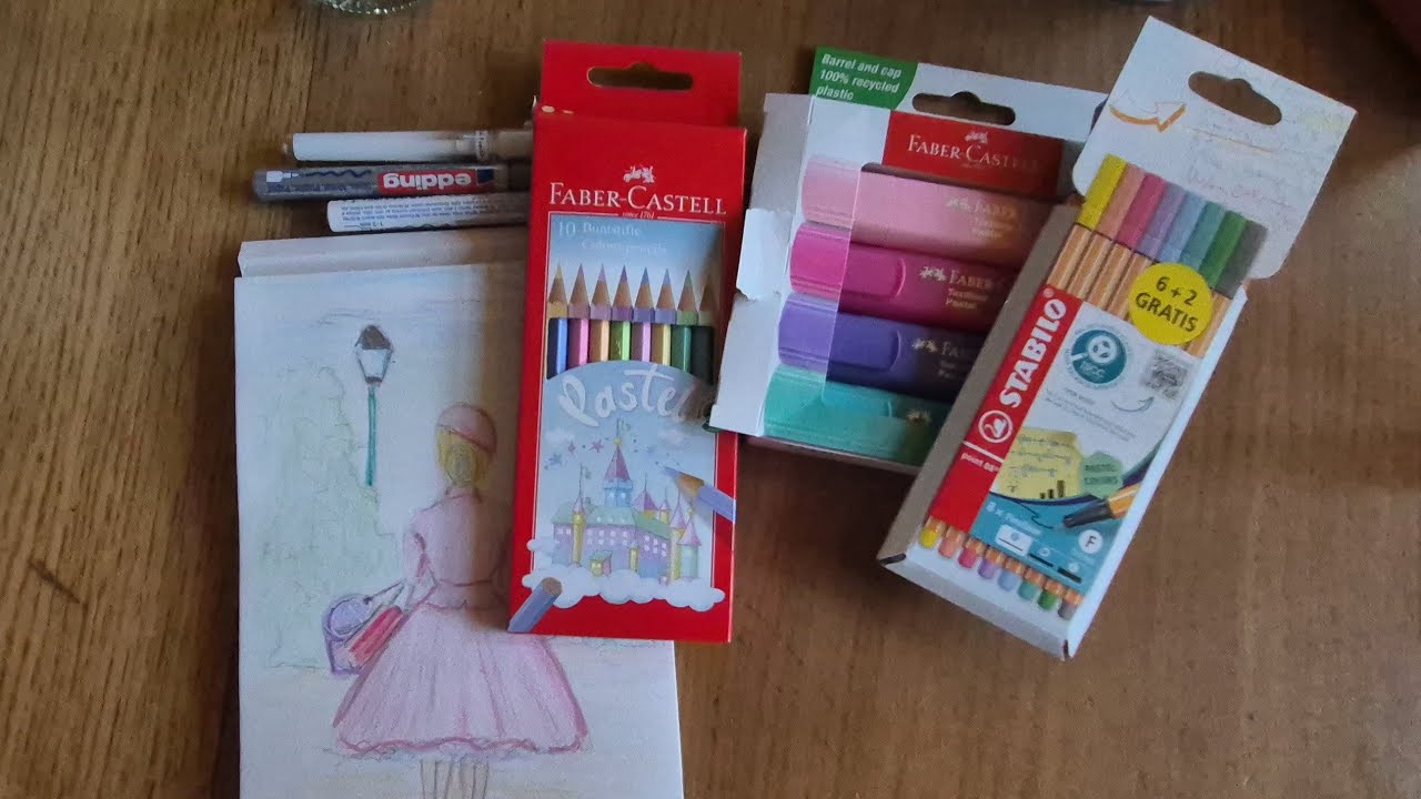 Art Supplies von Tedi haul und test🎨