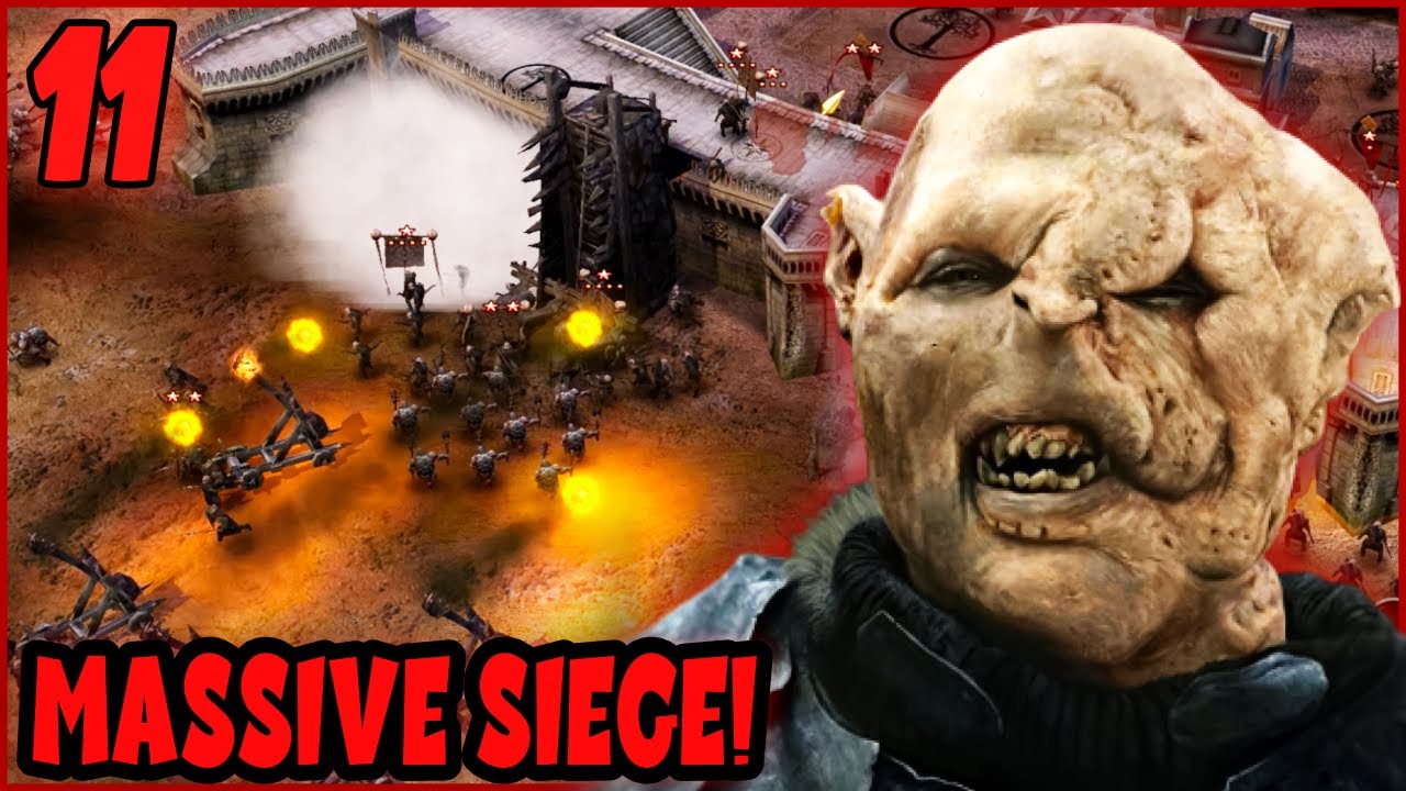 Defend The White City! | Minas Tirith Siege | BFME 2.22