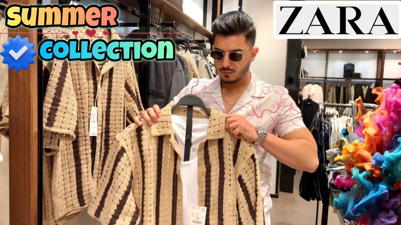 Zara Latest Summer Collection 🛍️ MUST-HAVE Trendy Clothes For Men 😍 Zara Shopping ~Nikhil Sharma