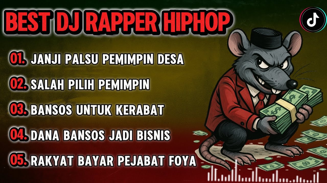 🎧BEST DJ RAPPER HIPHOP🎶 || JANJI PALSU PEMIMPIN DESA ||SINDIRAN PEDAS TERBARU 2025 #djhiphop #djrap 