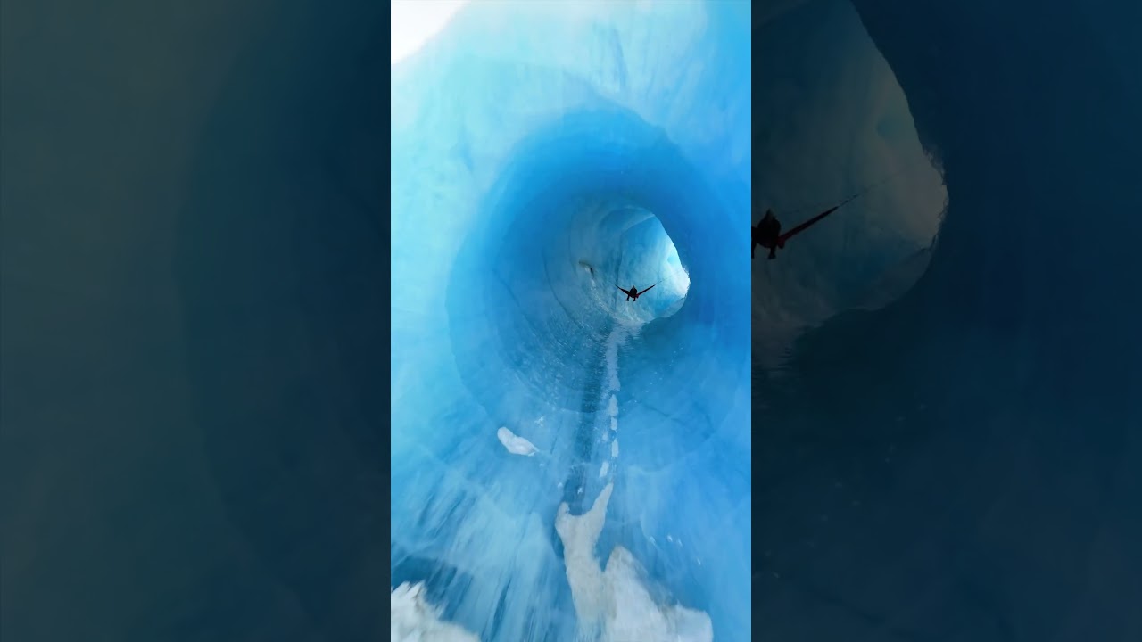 Is there a better spot for a hammock than this ice cave? ❄️