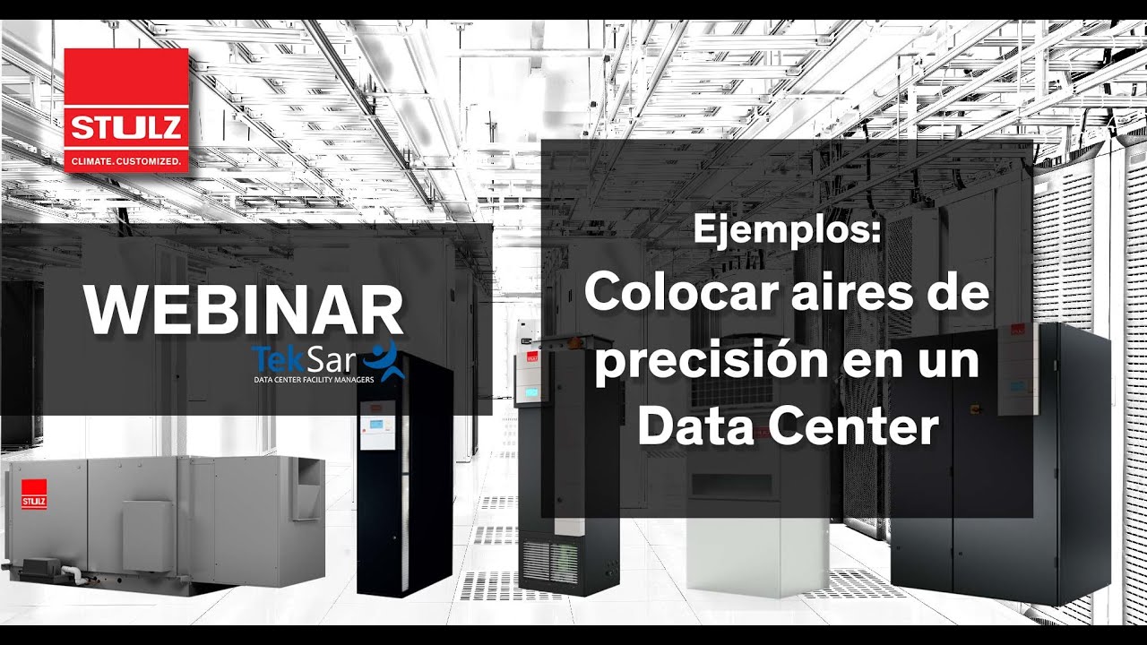 Ejemplos de cómo colocar aires acondicionados de precisión en un Data Center