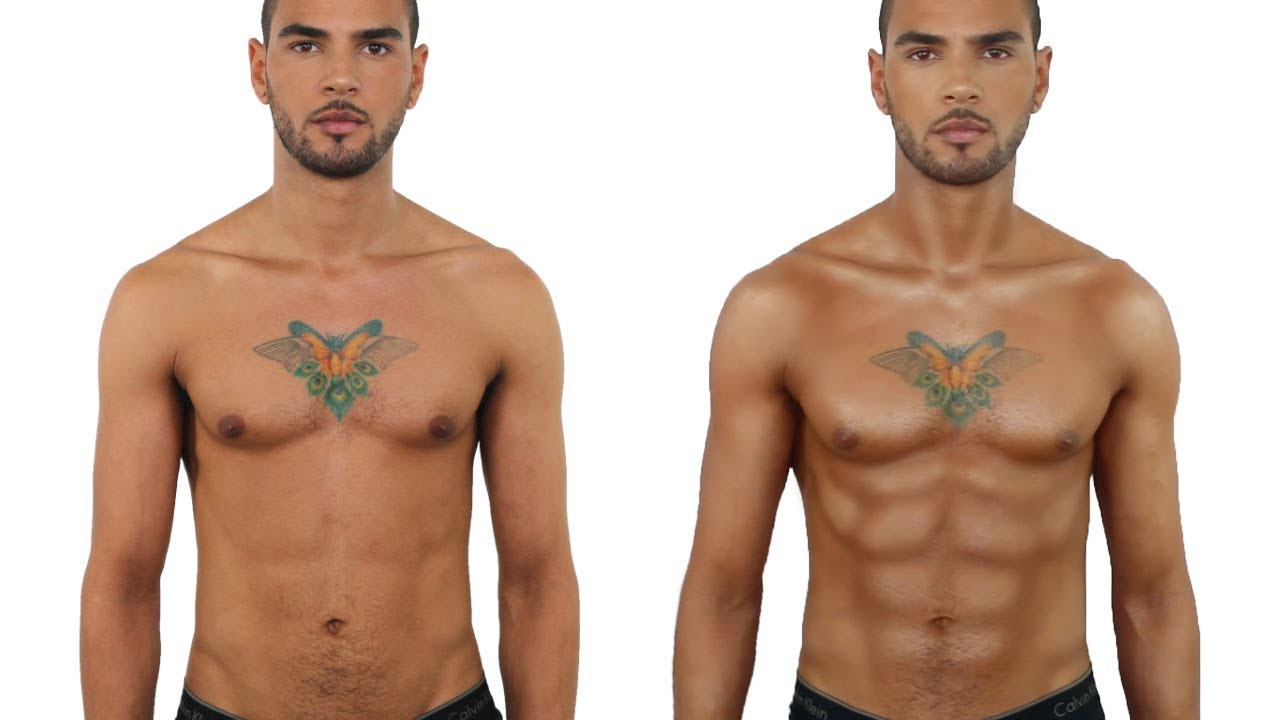 FULL BODY MALE MAKEUP | JOHN MACLEAN