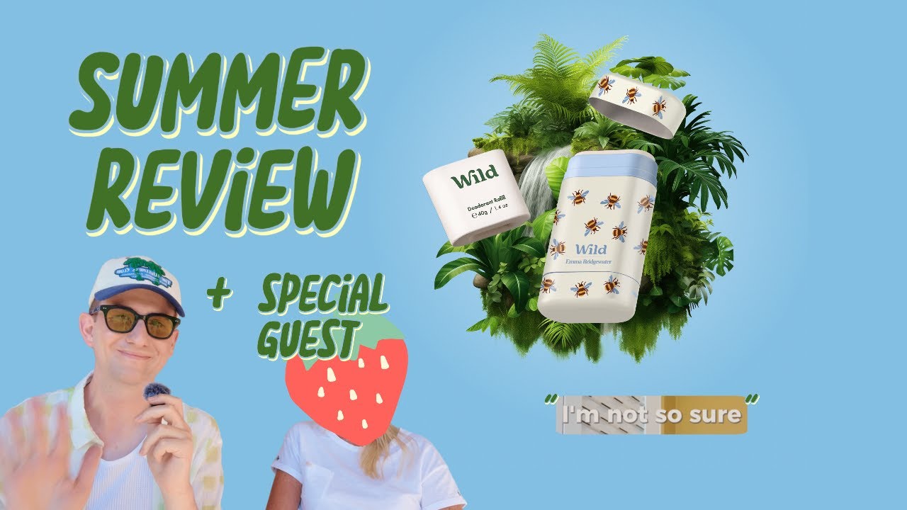 Honey & Cactus flower refill - Wild deodorant Summer review with a twist! 🤓