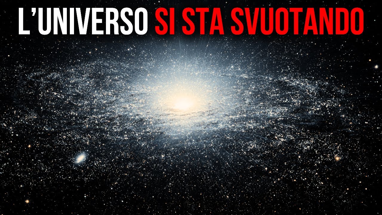 Perché l’universo sta diventando sempre più vuoto — e cosa rivela la scienza