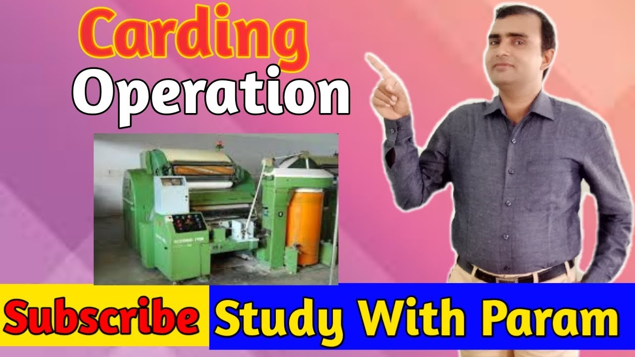 CARDING OPERATION