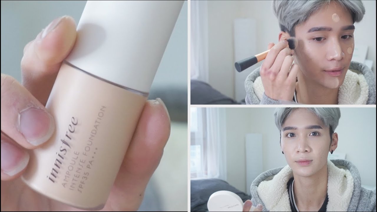 Innisfree Ampoule Intense Foundation Review - Edward Avila