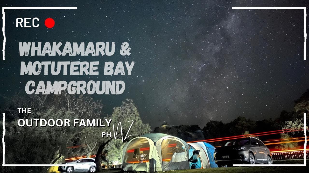 Whakamaru Campground | Motutere Bay Holiday Park | 2 Nigths Camping | 4k