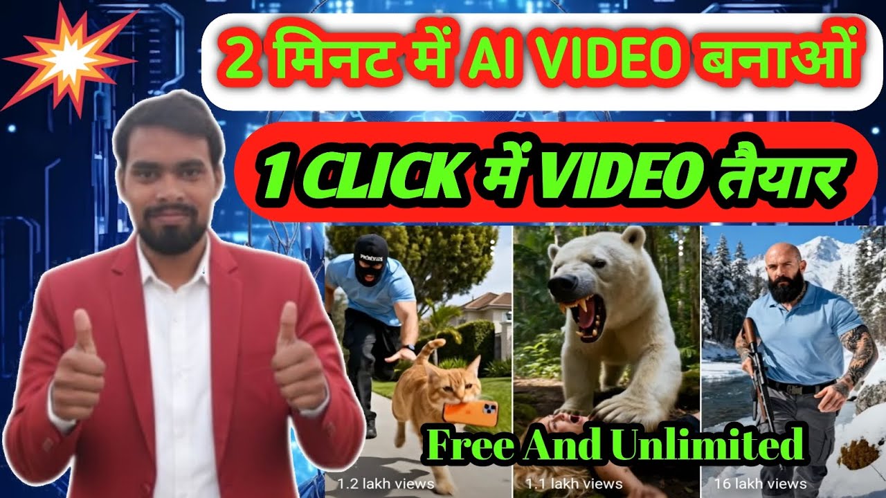 ai video kaise banaye | ai se cartoon video kaise banaye | text to video ai free |