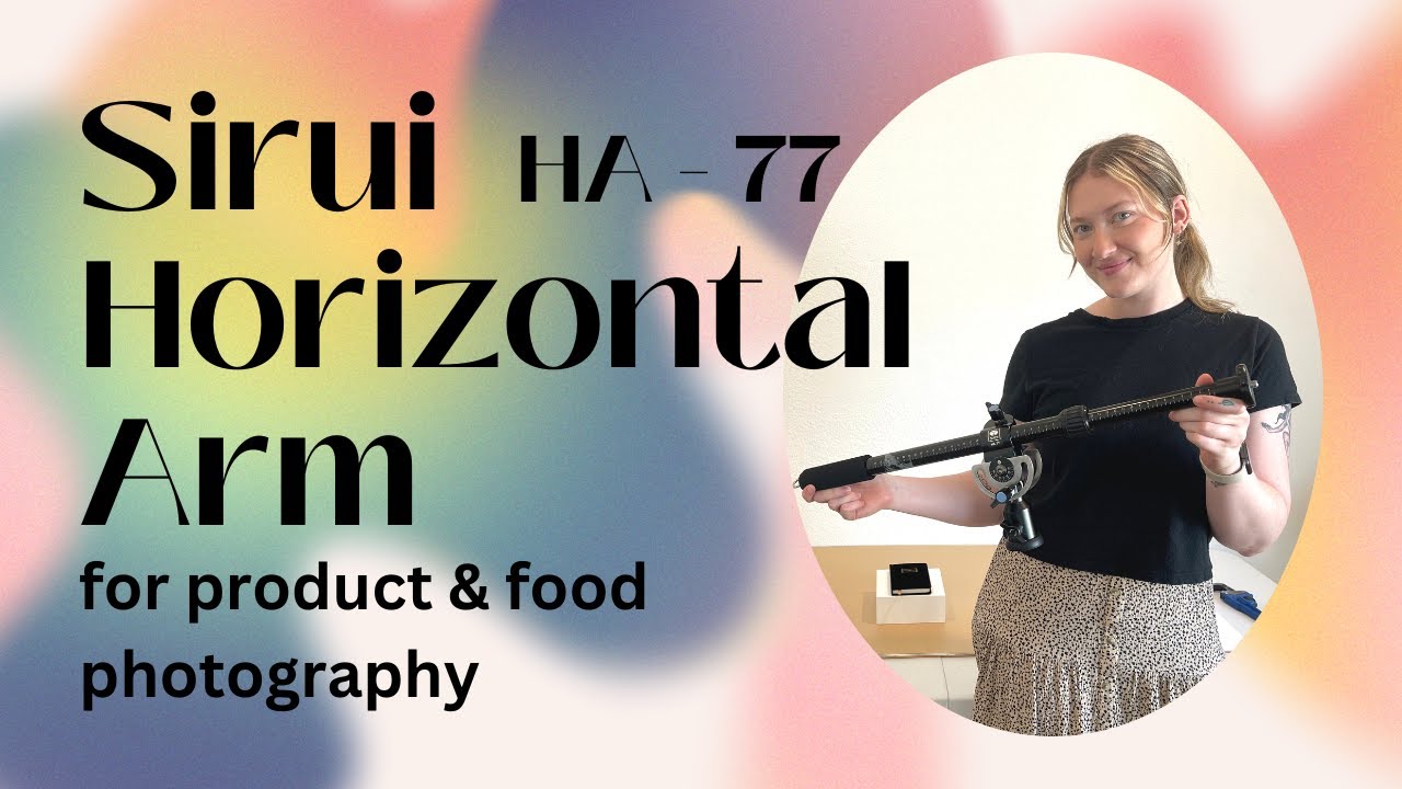 Sirui HA - 77 Horizontal Arm | for top down, flat lay, tabletop photography