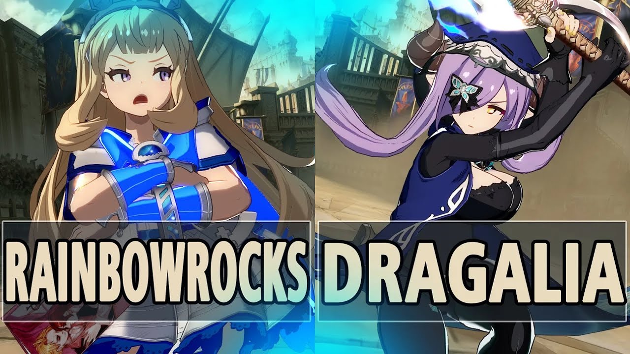GBVSR:🔥RainbowRocks (Cagliostro) Vs Dragalia (Narmaya B.Butterfly)🔥| High Level Gameplay.