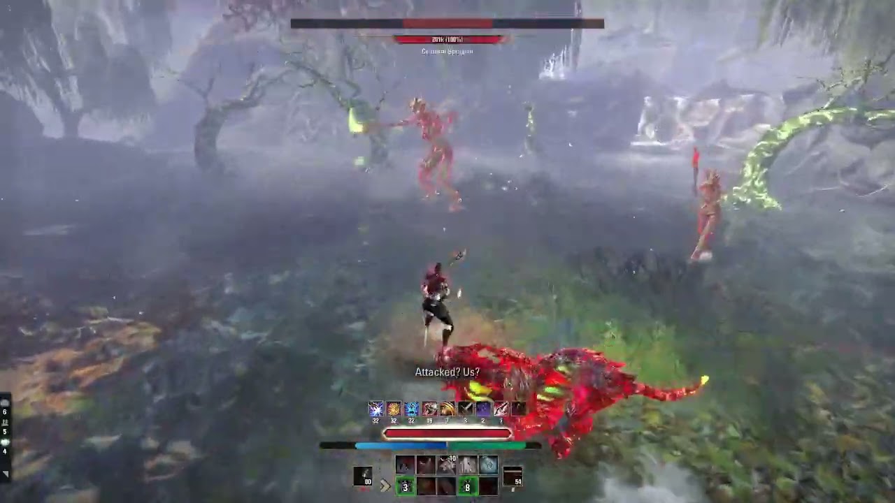 ESO - West Weald World Boss - Oakenclaw (Solo Nightblade)