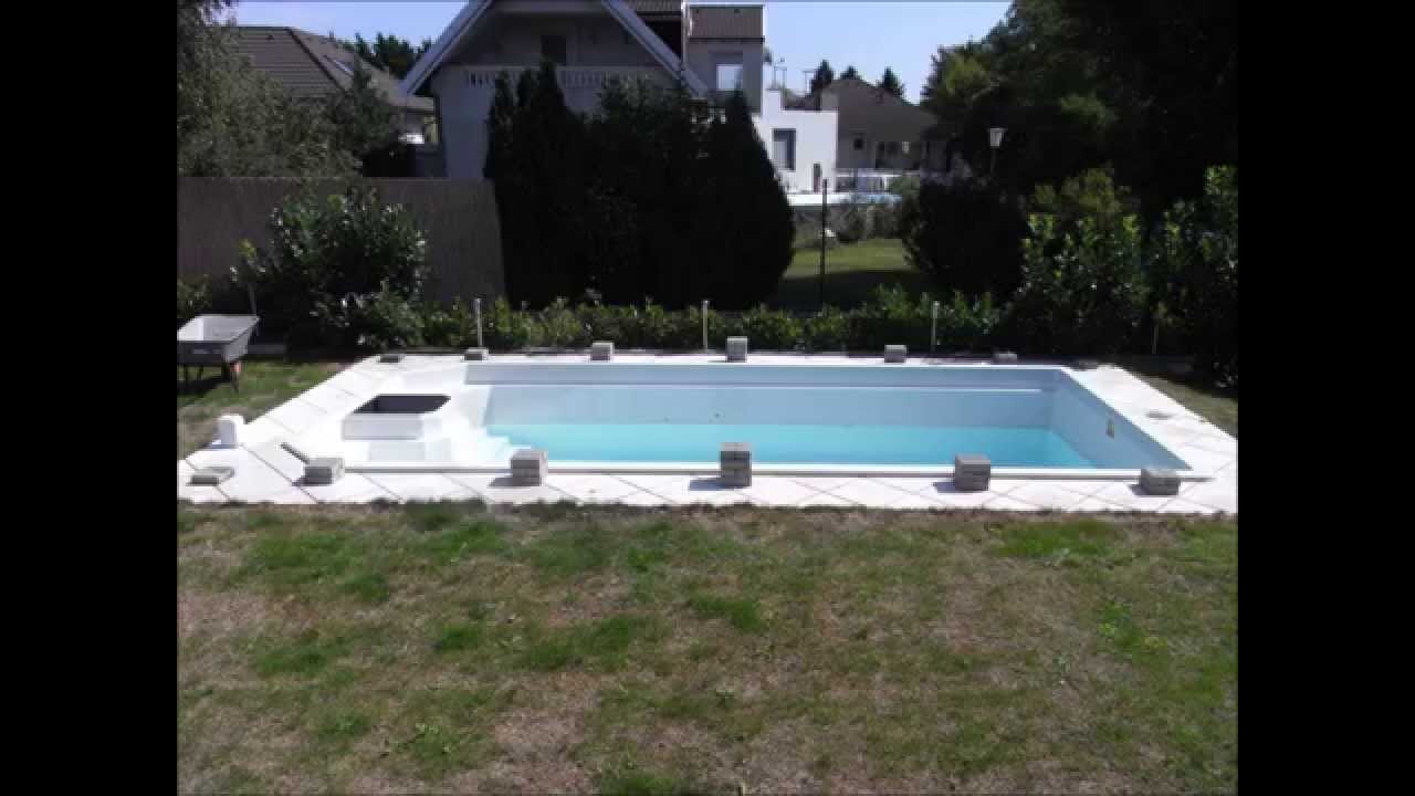 Poolabdeckung selber bauen / schnell und g&uuml;nstig - How to build a pool cover