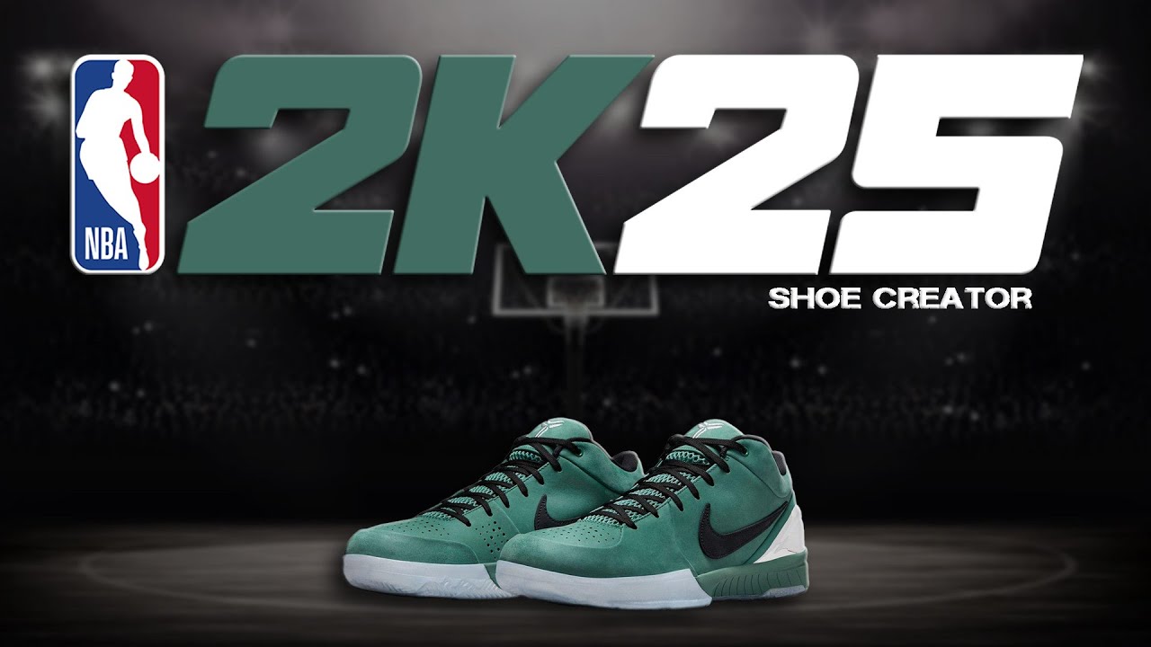 NBA 2K25 Shoe Creator - How to make Kobe 4 'Girl Dad'