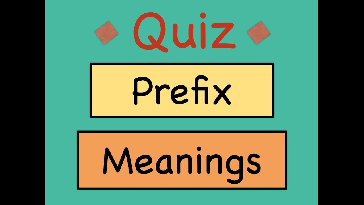 👉Prefix Challenge! Can YOU Guess the Meaning? (English Quiz)